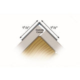 10 ft. Big Stick Composite Corner Bead - Super Arbor