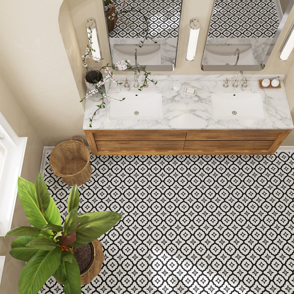Lucida USA BaseCore Venetian 12-in x 12-in Waterproof Peel and Stick Luxury Flooring (36-sq ft)