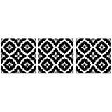 Lucida USA Dark Venetian Black Patterned Look 12-mil x 12-in W x 12-in L Waterproof Peel and Stick Vinyl Tile Flooring (36-sq ft/ Carton)