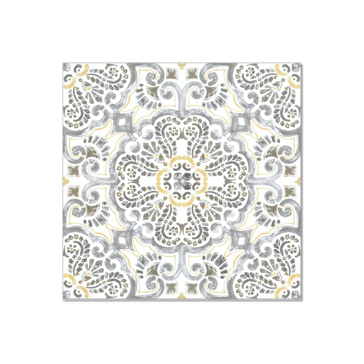 Lucida USA BaseCore Sicilian Grey 12-in x 12-in Waterproof Peel-and-Stick Luxury Vinyl Tile Flooring, 36-sq ft Carton
