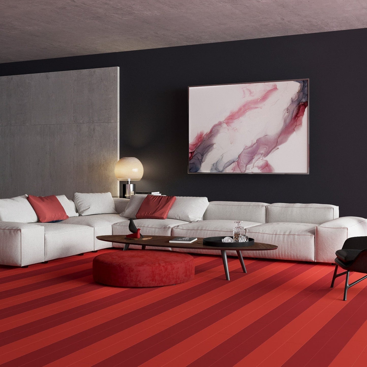Lucida USA MonoCore Sangria 5-4/5-in W x 36-in L x 7-mm Thick Waterproof Interlocking Luxury Vinyl Plank Flooring, 22-mil Wear Layer (13-sq ft Carton)