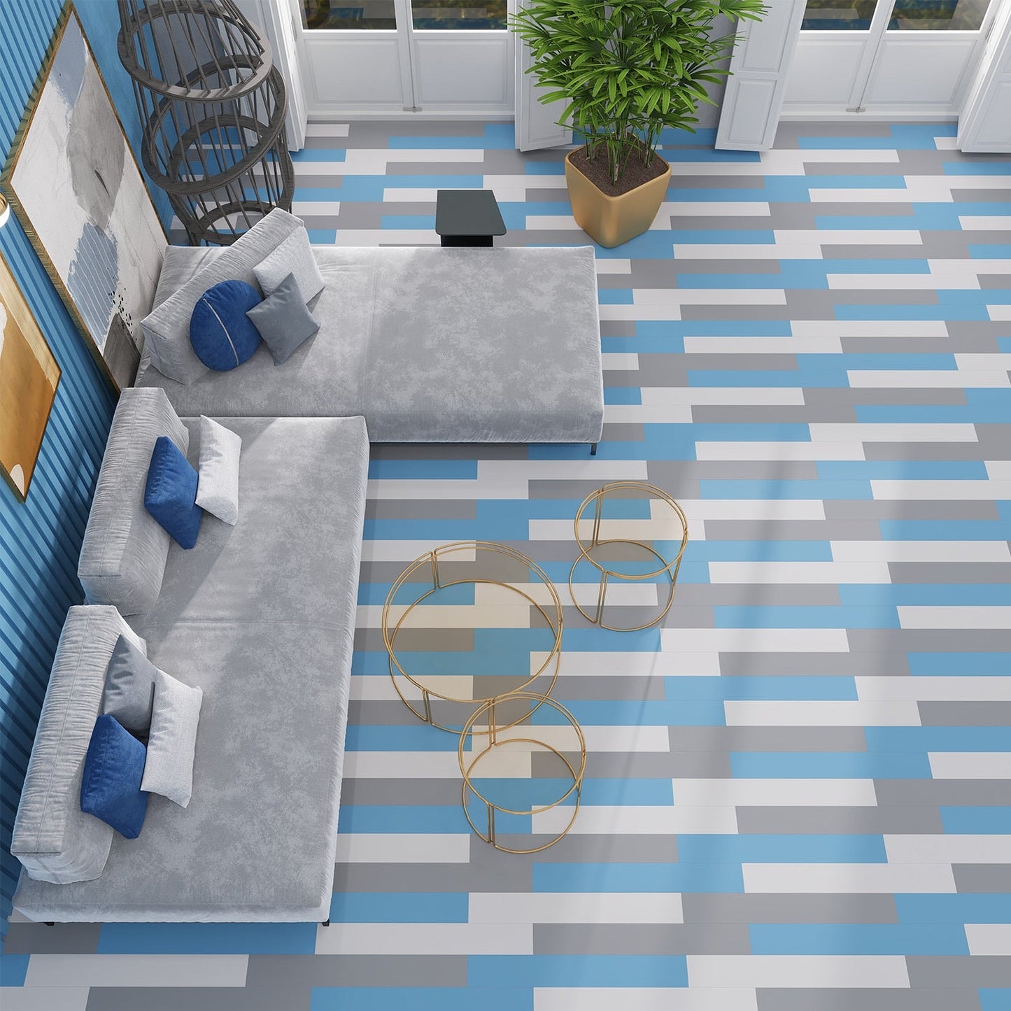 Lucida USA MonoCore Taffy 5-4/5-in W x 36-in L x 7-mm T Waterproof Interlocking Luxury Vinyl Plank Flooring, 22-mil Wear Layer (13-sq ft/Carton)