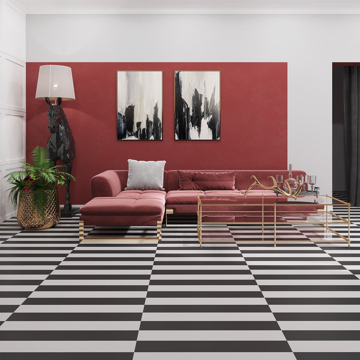 Lucida USA MonoCore Licorice Gray 22-mil x 5-4/5-in W x 36-in L Waterproof Interlocking Luxury Vinyl Plank Flooring (13-sq ft/ Carton)