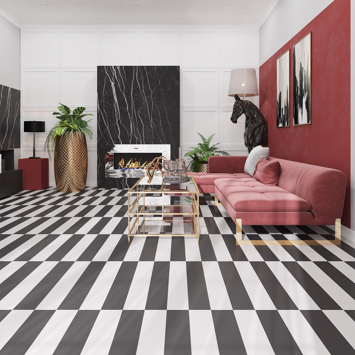 Lucida USA MonoCore Licorice Gray 22-mil x 5-4/5-in W x 36-in L Waterproof Interlocking Luxury Vinyl Plank Flooring (13-sq ft/ Carton)