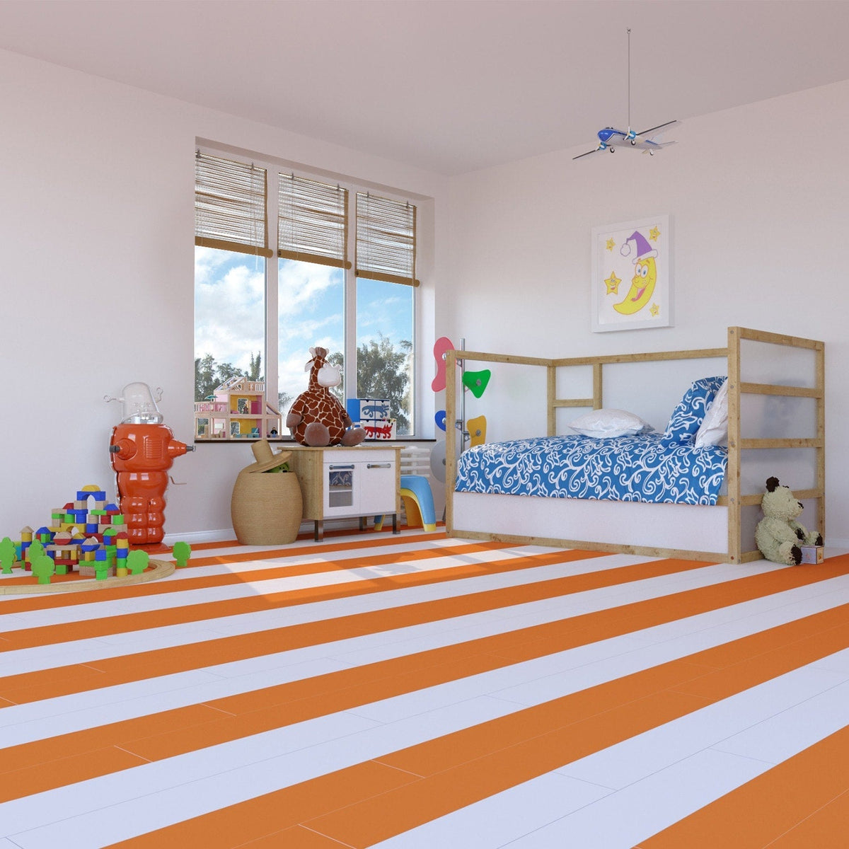 Lucida USA MonoCore Marshmallow White 22-mil x 5-4/5-in W x 36-in L Waterproof Interlocking Luxury Vinyl Plank Flooring (13-sq ft/ Carton)