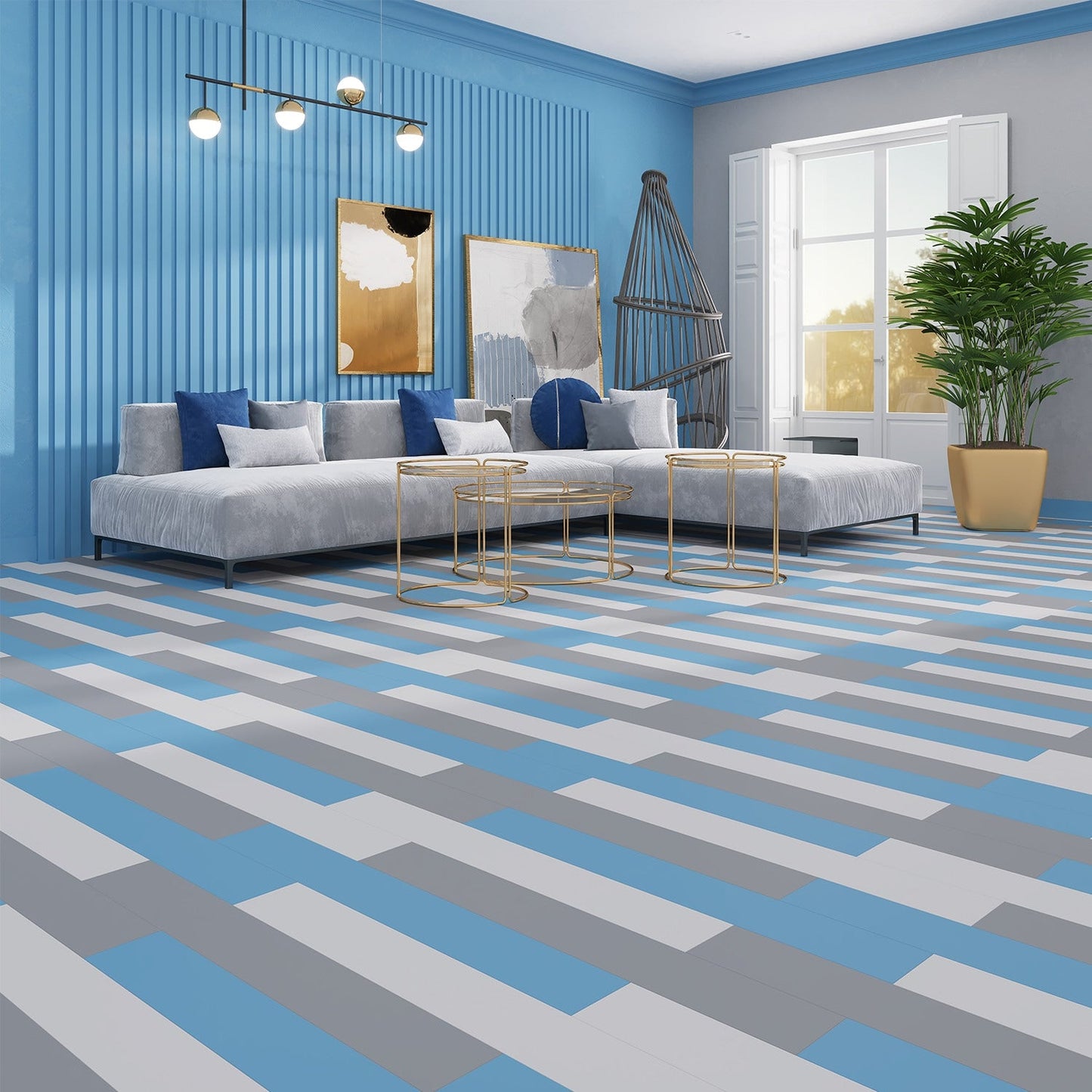 Lucida USA MonoCore Taffy 5-4/5-in W x 36-in L x 7-mm T Waterproof Interlocking Luxury Vinyl Plank Flooring, 22-mil Wear Layer (13-sq ft/Carton)
