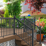Freedom 2.5-in x 2.5-in x 5-ft Matte Bronze Aluminum Deck Post