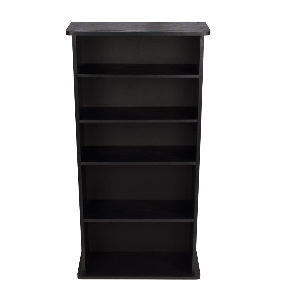 Atlantic Black Traditional Wood Media Cabinet
