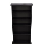 Atlantic Black Traditional Wood Media Cabinet