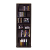 Atlantic Espresso Traditional Wood Media Cabinet