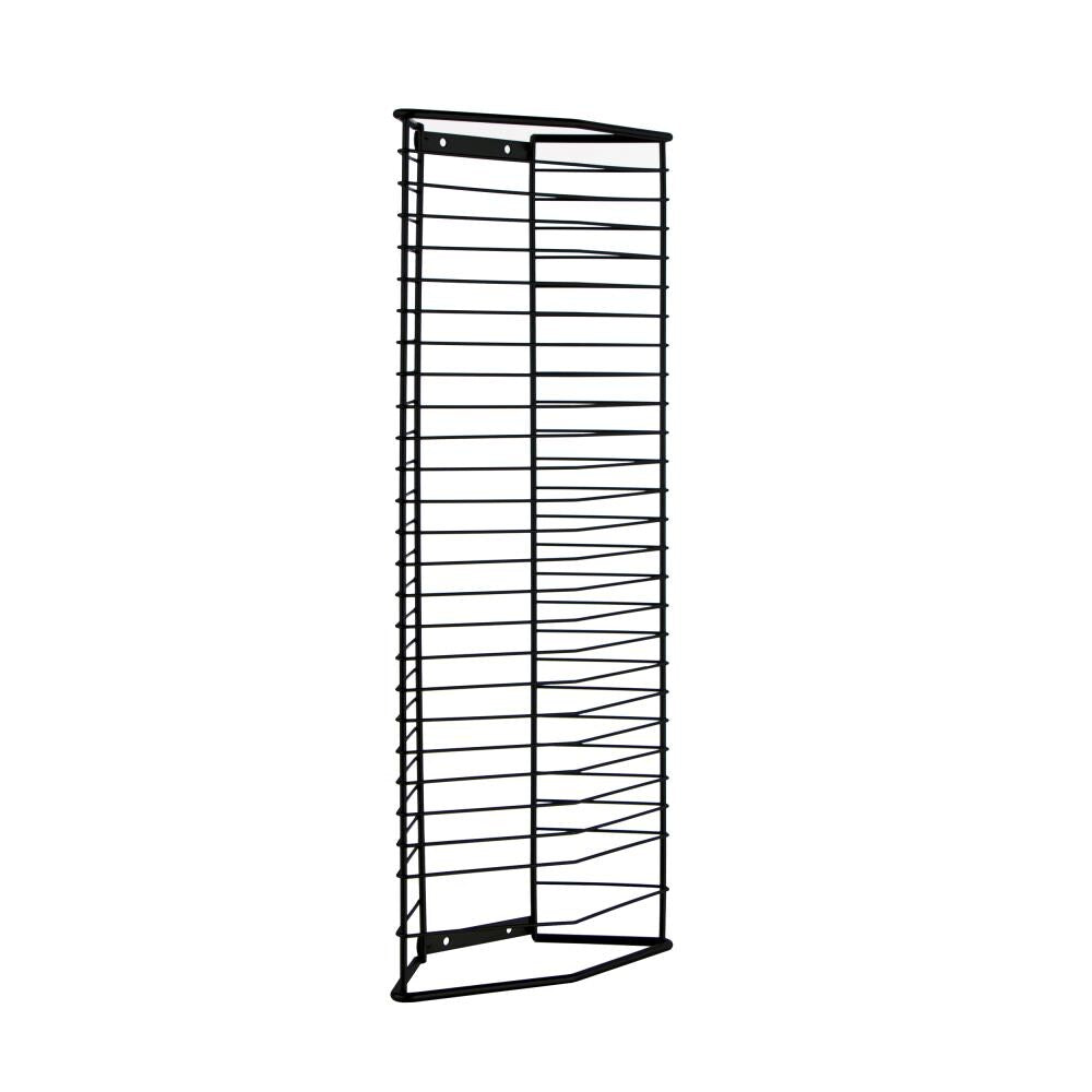 Atlantic Black Steel Traditional Metal Media Cabinet