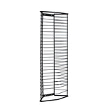 Atlantic Black Steel Traditional Metal Media Cabinet