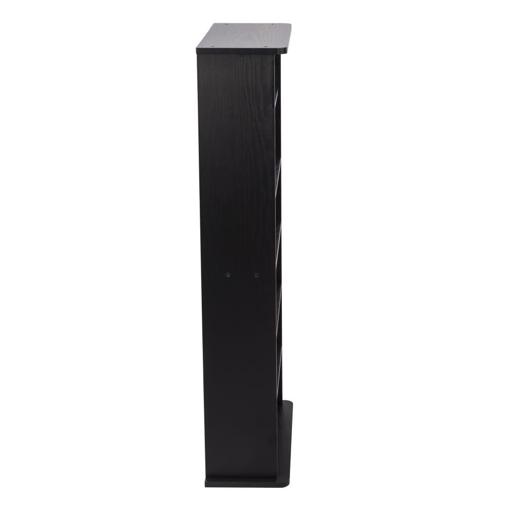 Atlantic Black Traditional Wood Media Cabinet