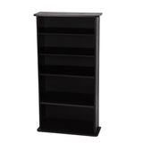 Atlantic Black Traditional Wood Media Cabinet