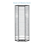Atlantic Black Steel Traditional Metal Media Cabinet