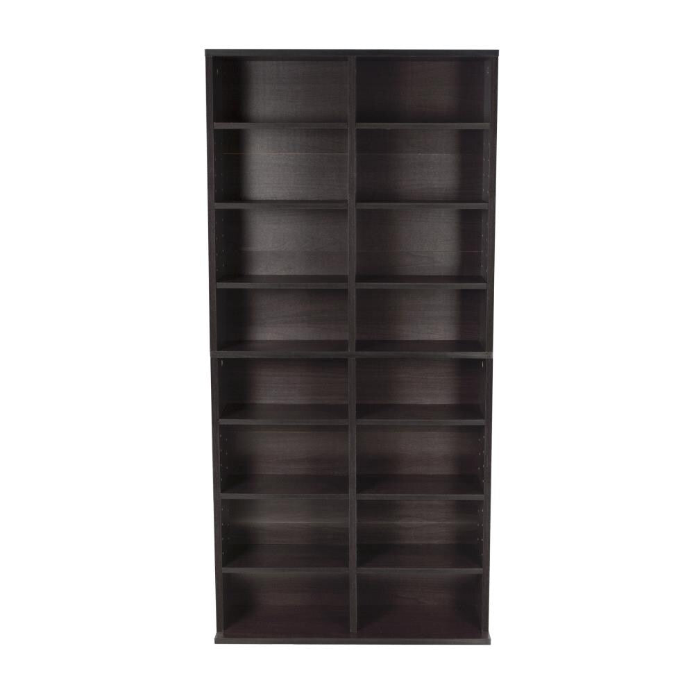Atlantic Espresso Traditional Wood Media Cabinet