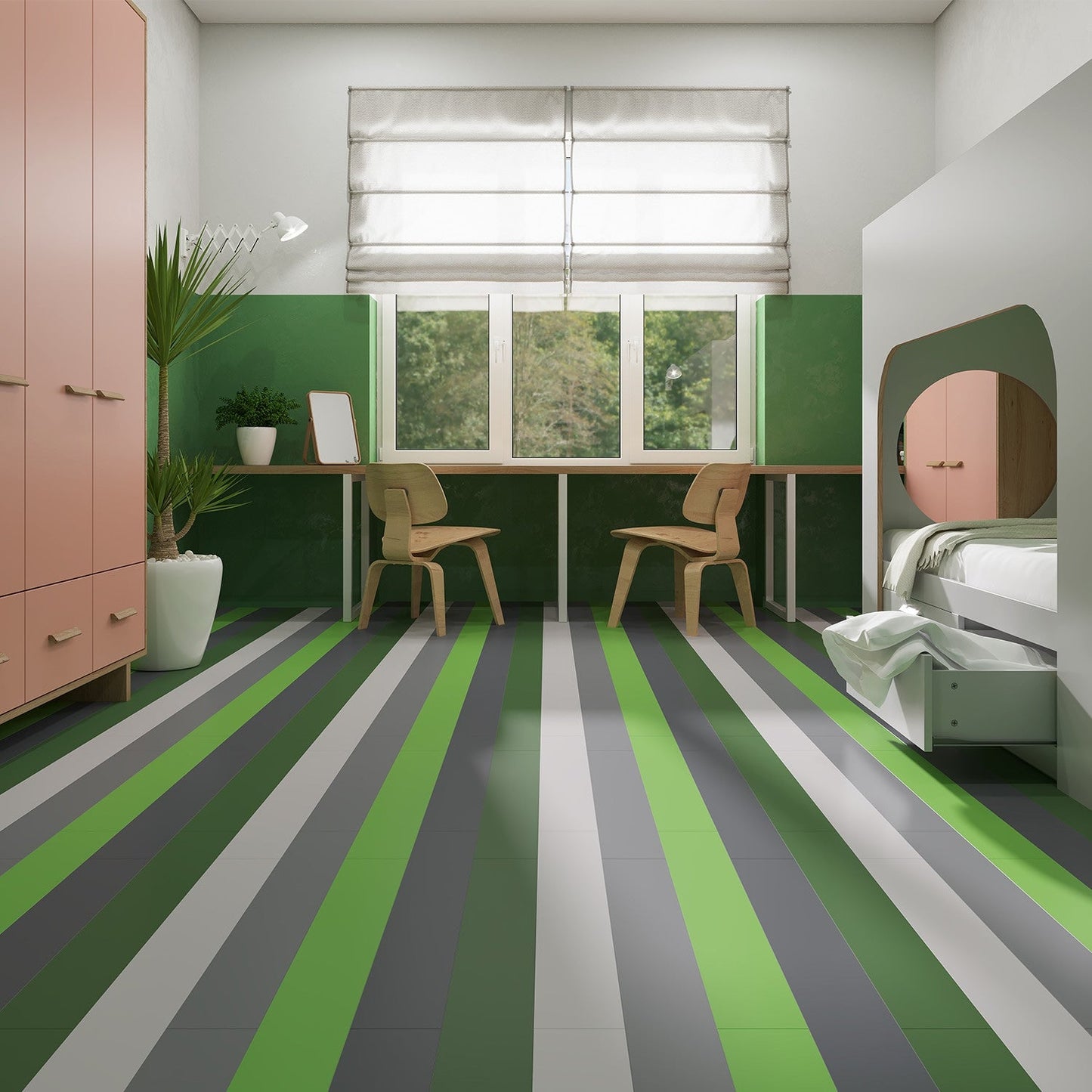 Lucida USA MonoCore Chimichurri 5-4/5-in W x 36-in L x 7-mm T Waterproof Interlocking Luxury Vinyl Plank Flooring, 22-mil Wear Layer (13-sq ft/carton)