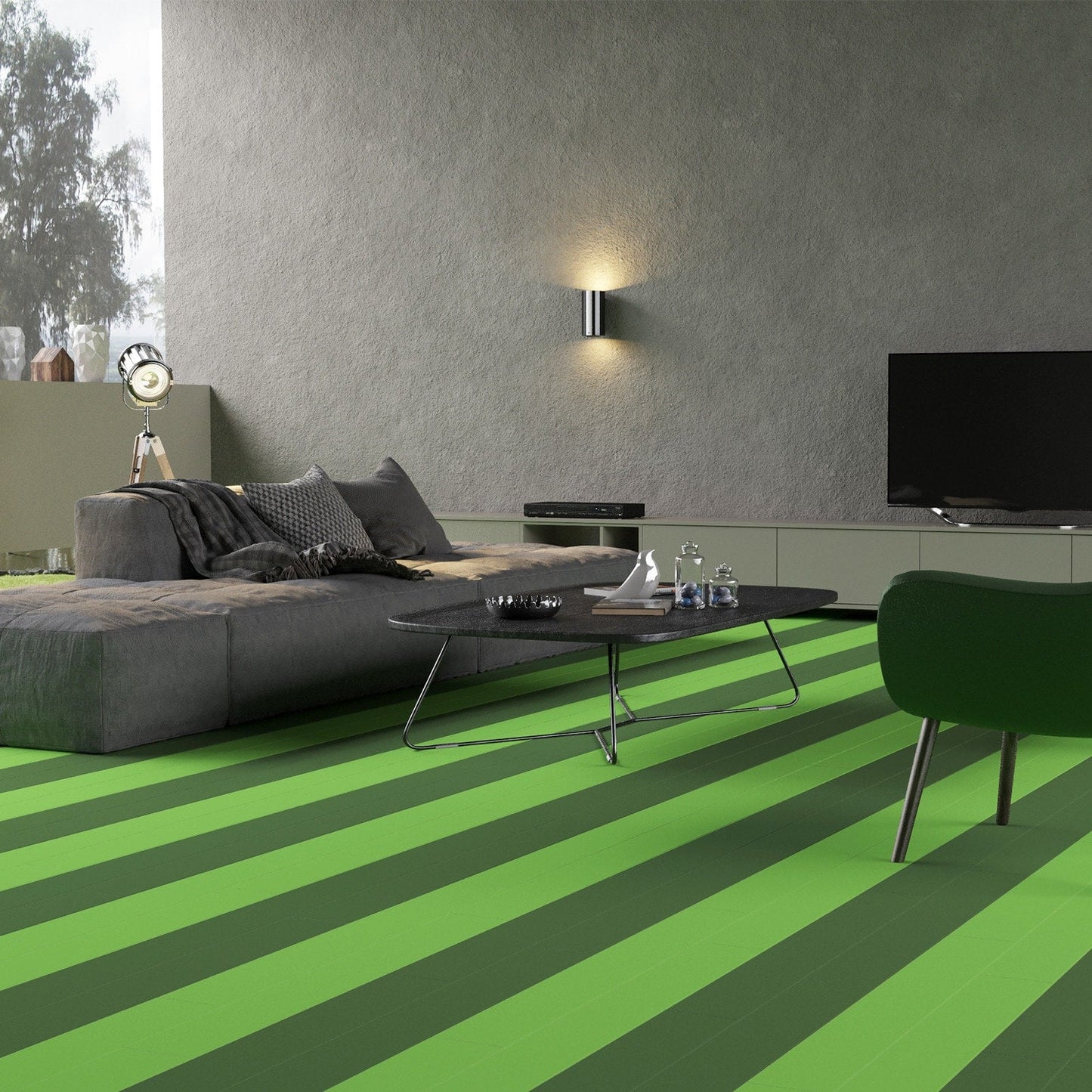 Lucida USA MonoCore Chimichurri 5-4/5-in W x 36-in L x 7-mm T Waterproof Interlocking Luxury Vinyl Plank Flooring, 22-mil Wear Layer (13-sq ft/carton)