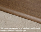 Element Flooring Sahara Brook Breeze 0.5-in T x 2-in W x 78-in L Solid Wood Floor T-moulding