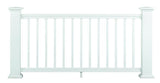 TimberTech Classic Composite Trademark 5.-ft L x 3.5-in W x 2.-in H White Composite Deck Rail