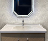 Apollo Tile (Sample) Floor and Wall Tile White 4-in x 4-in Honed Marble Floor and Wall Tile
