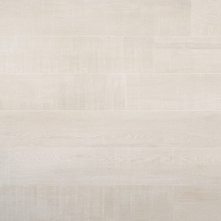 Artmore Tile Mulberry White 8-in x 48-in Matte Porcelain Wood look Floor and Wall Tile product image