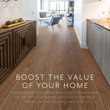 Element Flooring Hickory Plush Knot hardwood flooring — surface grain detail