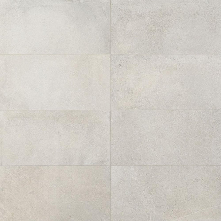 Artmore Tile Midtown Silver 12-in x 24-in Matte Porcelain Cement look Floor and Wall Tile product image