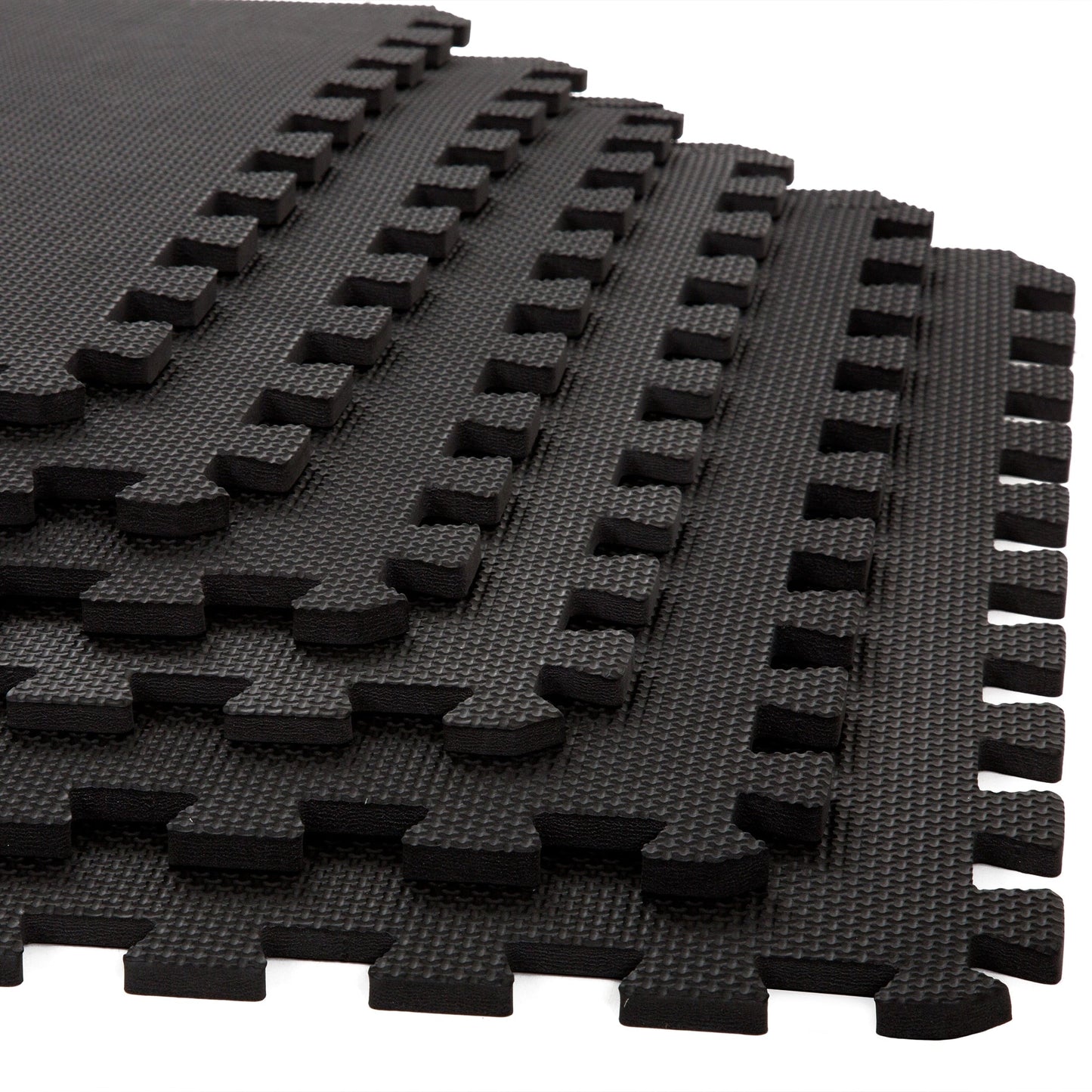 Fleming Supply 24-in W x 24-in L x 0.375-in T Interlocking Foam Gym Floor Tile (24-sq ft) (6-Pack)