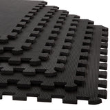 Fleming Supply 24-in W x 24-in L x 0.375-in T Interlocking Foam Gym Floor Tile (24-sq ft) (6-Pack)