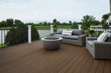 TimberTech Reserve 1/2-in x 8-in x 12-ft Dark Roast Square Composite Riser Deck Board