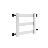 Freedom Post and Rail 4-ft H x 4-ft W White Vinyl Fence Gate (Unassembled)