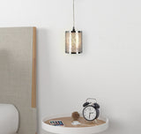 Portfolio Chrome Transitional Teardrop Pendant Light, Adjustable up to 63 in, E26 Base