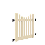 Freedom Lennox 4-ft H x 4-ft W Sand Vinyl Fence Gate Kit (Unassembled)