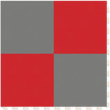 Perfection Floor Tile SodaPop Shoppe Silver and Red 20-in x 20-in Water Resistant Interlocking Luxury Flooring (16.7-sq ft)