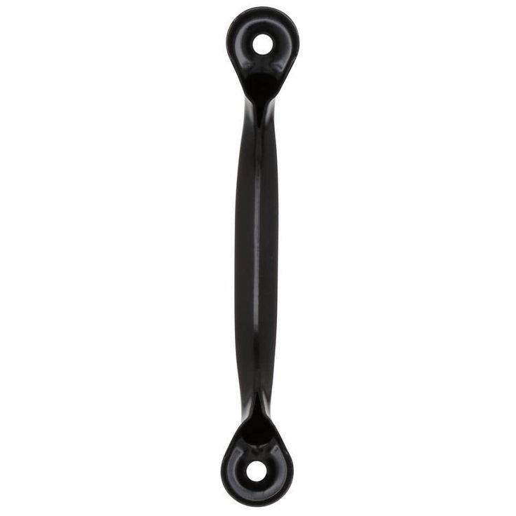 4-7/8 in. Black Light Duty Door Pull