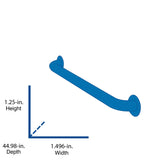 Project Source 42-in Stainless Steel Wall Mount ADA-Compliant Grab Bar
