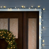 GE StayBright 150-Count 37.2-ft Warm White LED Plug-In Christmas String Lights