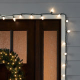 GE StayBright 25-Count 12-ft Warm White LED Plug-In Christmas String Lights