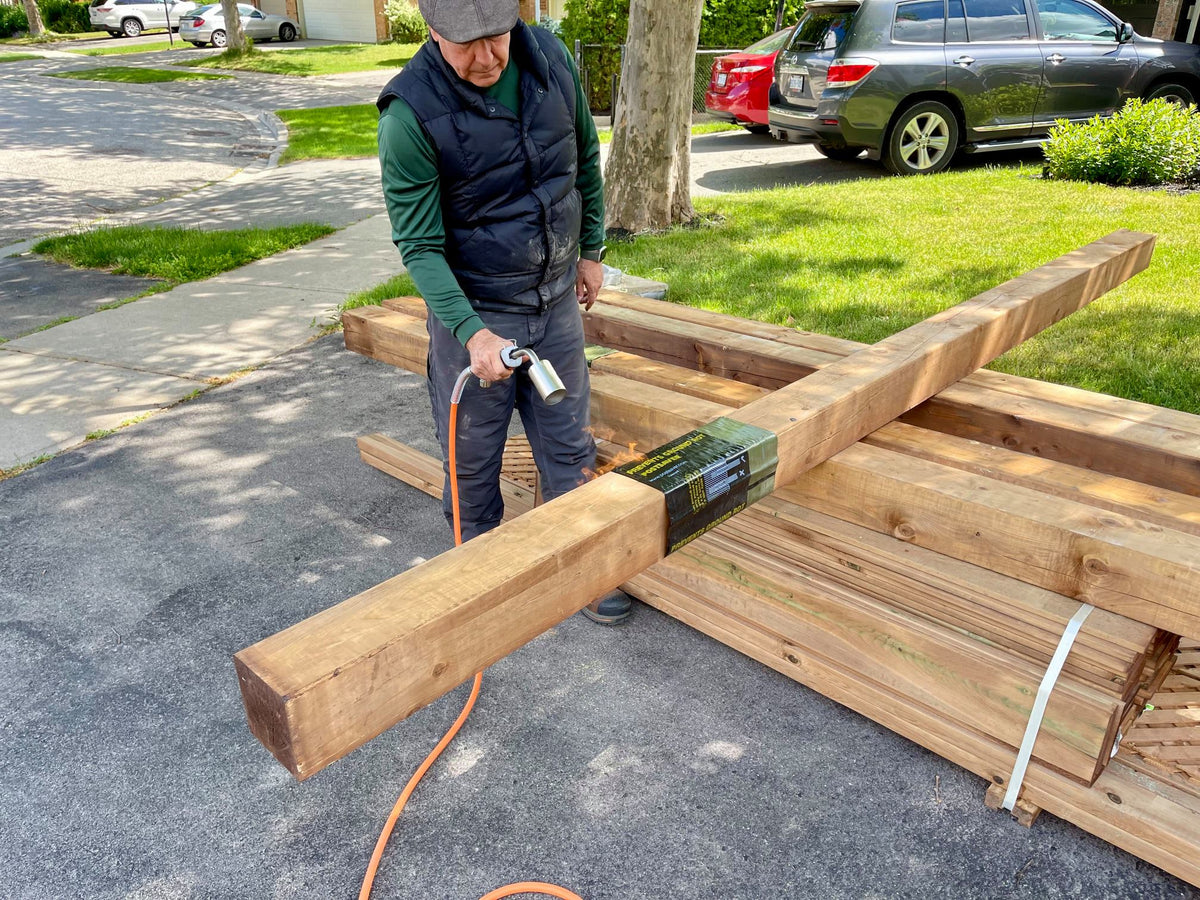 Postsaver Rot Protection Post Wrap and Tack 180-in Black/Green Composite Post Sleeve For Wood Fence