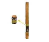 Postsaver Rot Protection Post Sleeve 4.125-in Black/Green Composite Post Sleeve For Wood Fence 10-Pack