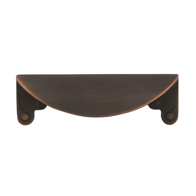Amerock Inspirations 3-in (76mm) Center to Center Oil Rubbed Bronze Cup Drawer Pull