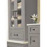 Amerock Mulholland 5-1/16-in Center to Center Oil Rubbed Bronze Arch Handle Drawer Pulls