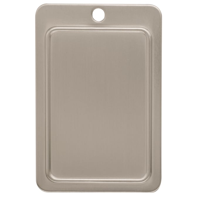 Amerock Conrad 3-3/4-in (96mm) Center to Center Satin Nickel Arch Handle Drawer Pull