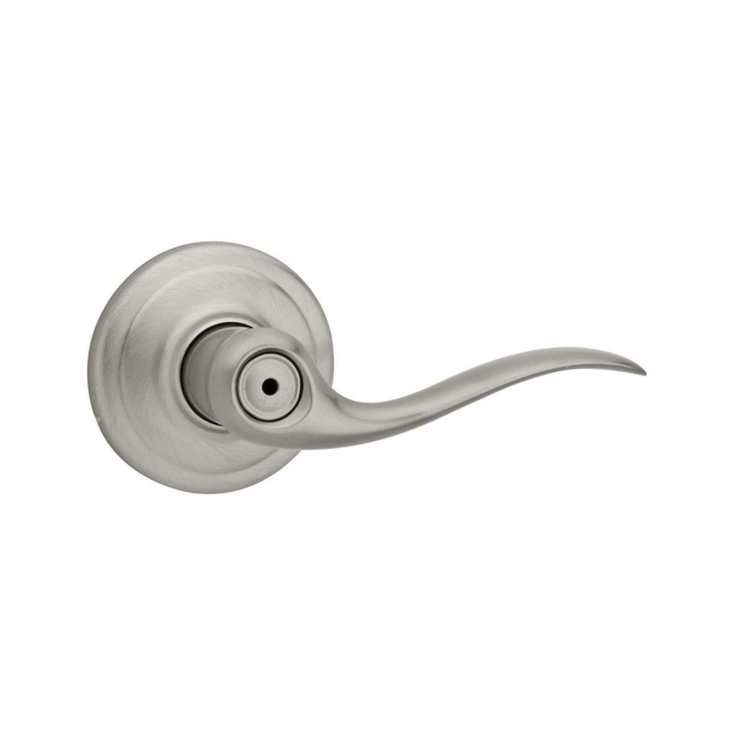 Kwikset Tustin Satin Nickel Privacy Lockset, ANSI/BHMA Grade 2, 1-3/4 in.