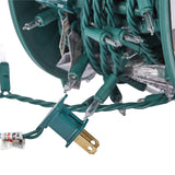 GE ConstantON 450-Count 93-ft Clear Incandescent Plug-In Christmas String Lights, Green Wire