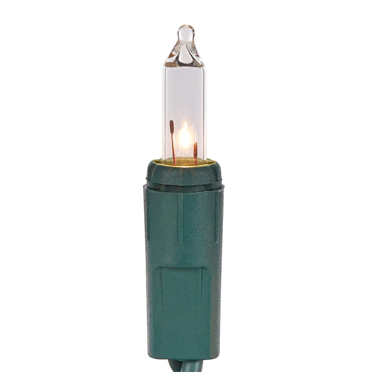 GE ConstantON 450-Count 93-ft Clear Incandescent Plug-In Christmas String Lights, Green Wire