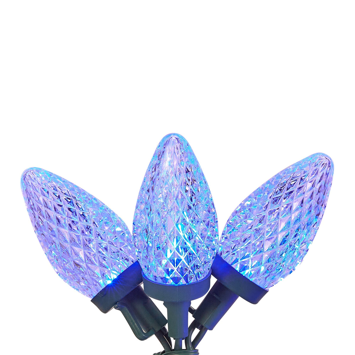 GE Color Choice 50-Count 32.6-ft Multi-function Color Changing LED Plug-In Christmas String Lights