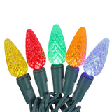 GE StayBright 150-Count 37.2-ft Multicolor LED Plug-In Christmas String Lights