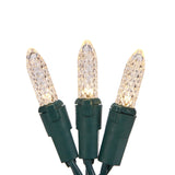 GE StayBright 100-Count 24.7-ft Sparkling Warm White LED Plug-In Christmas String Lights